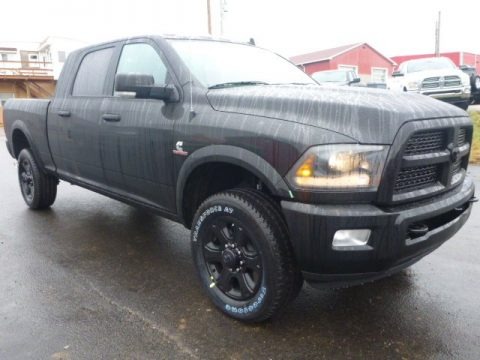 2015 Ram 2500 Laramie Mega Cab 4x4 Black Appearance Group Data, Info and Specs