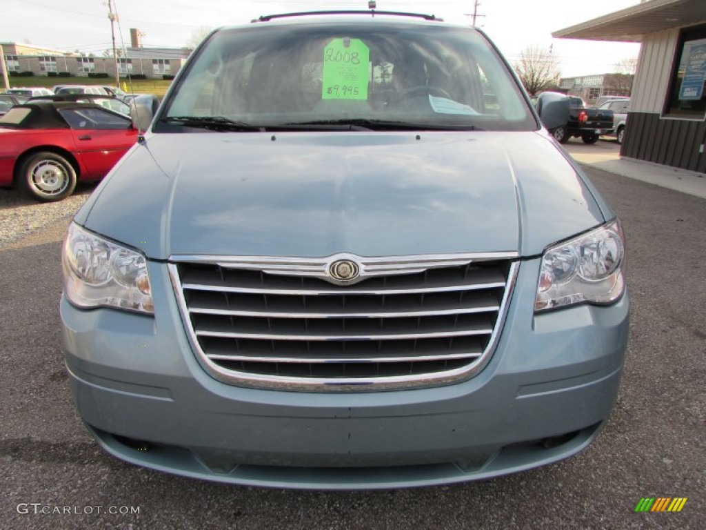 2008 Town & Country Touring Signature Series - Clearwater Blue Pearlcoat / Medium Slate Gray/Light Shale photo #3