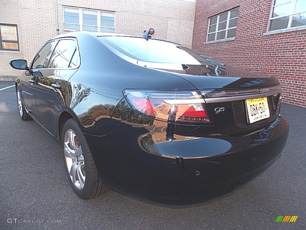 2011 9-5 Turbo4 Premium Sedan - Black / Parchment photo #3