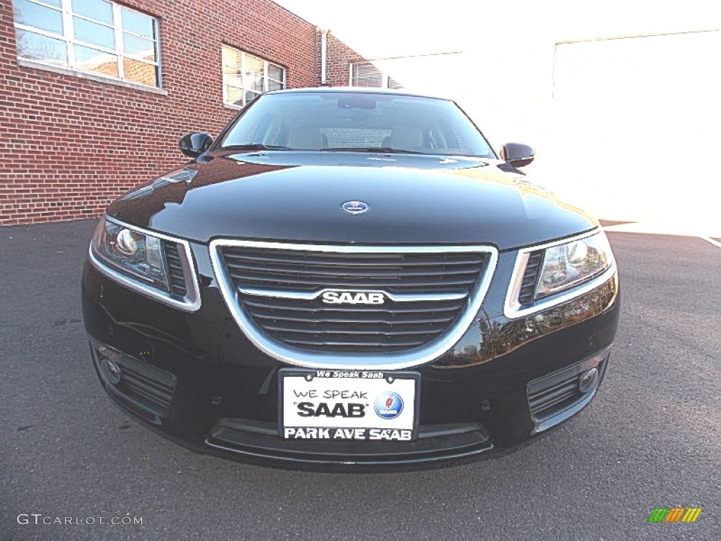 2011 9-5 Turbo4 Premium Sedan - Black / Parchment photo #8