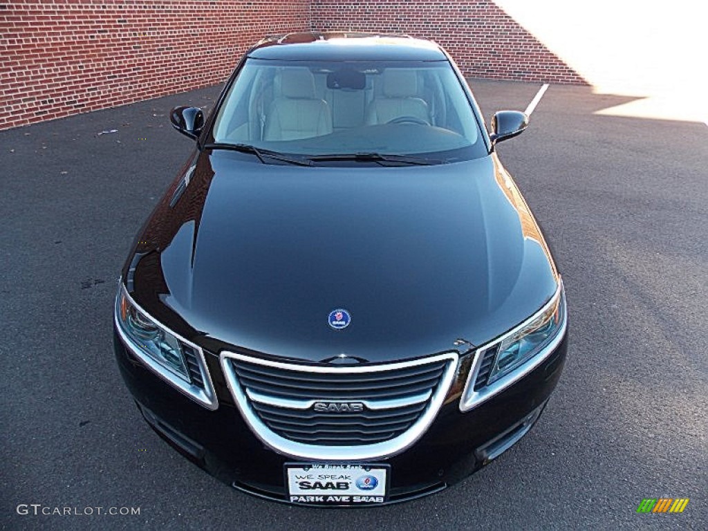 2011 9-5 Turbo4 Premium Sedan - Black / Parchment photo #9