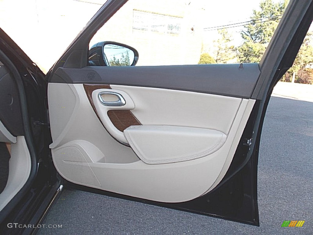 2011 Saab 9-5 Turbo4 Premium Sedan Parchment Door Panel Photo #100229132