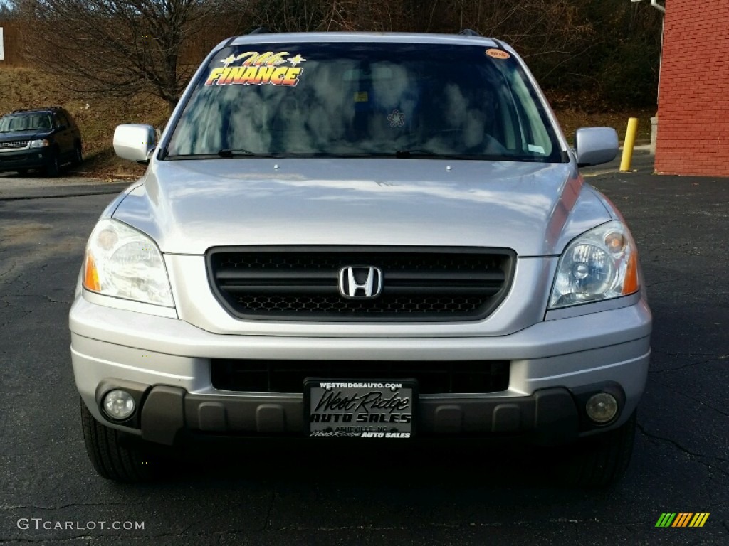 2003 Pilot EX 4WD - Starlight Silver Metallic / Gray photo #1