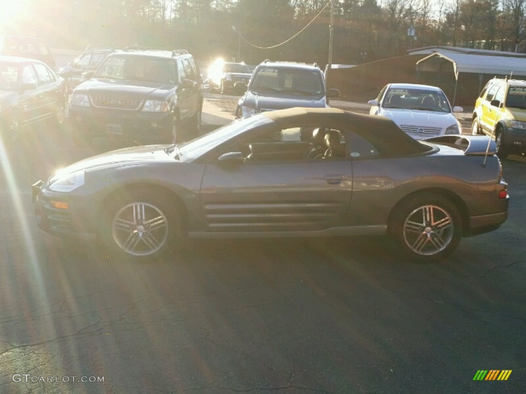 2003 Eclipse Spyder GTS - Titanium Pearl / Midnight photo #3