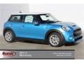 Electric Blue Metallic 2015 Mini Cooper S Hardtop 2 Door