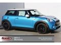 2015 Electric Blue Metallic Mini Cooper S Hardtop 2 Door  photo #1