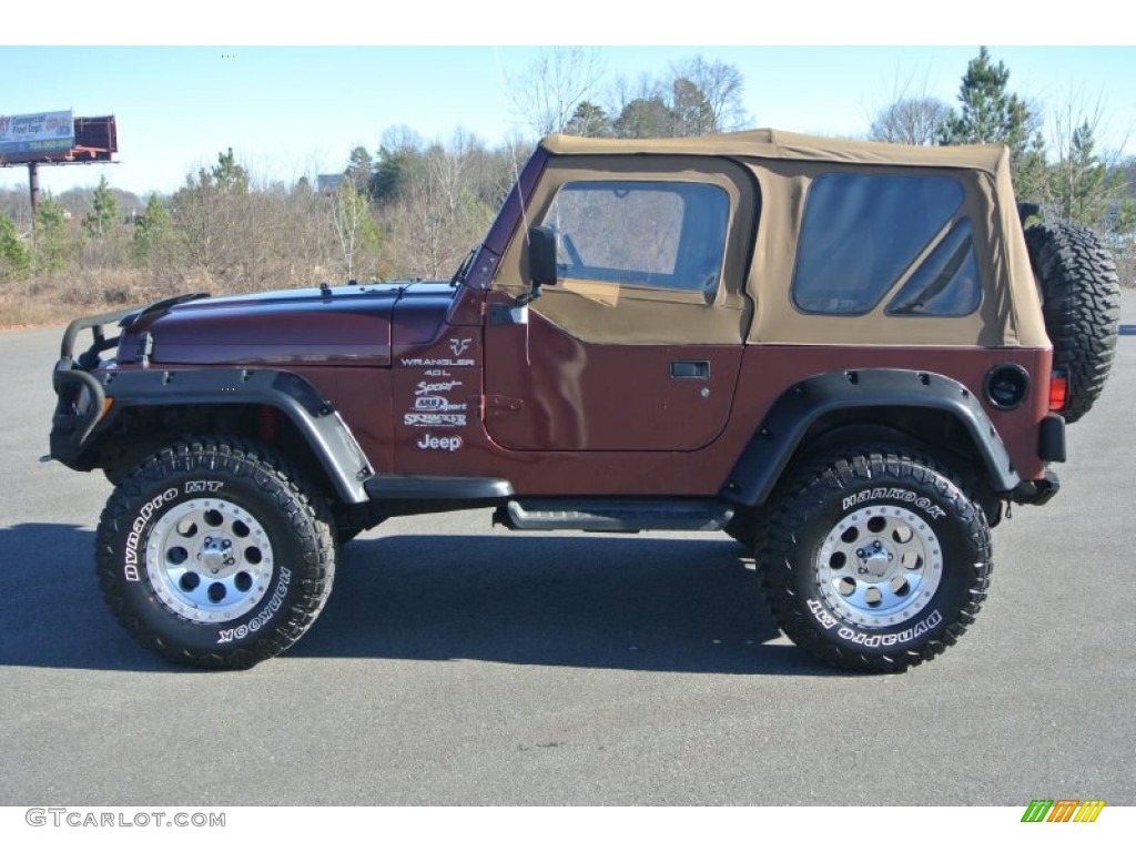 2001 Wrangler Sport 4x4 - Sienna Pearl / Camel photo #3