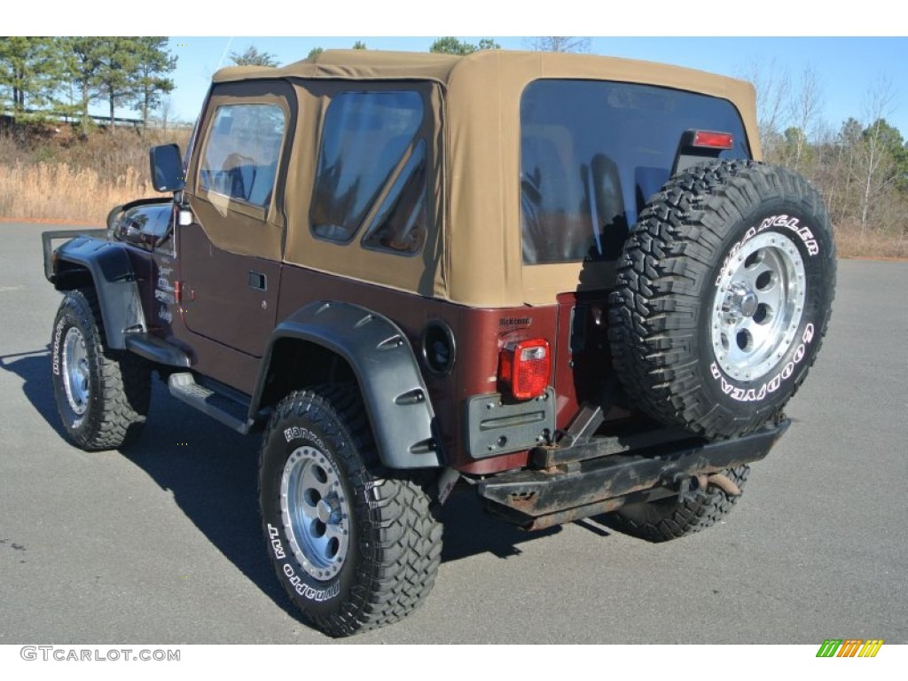 2001 Wrangler Sport 4x4 - Sienna Pearl / Camel photo #4