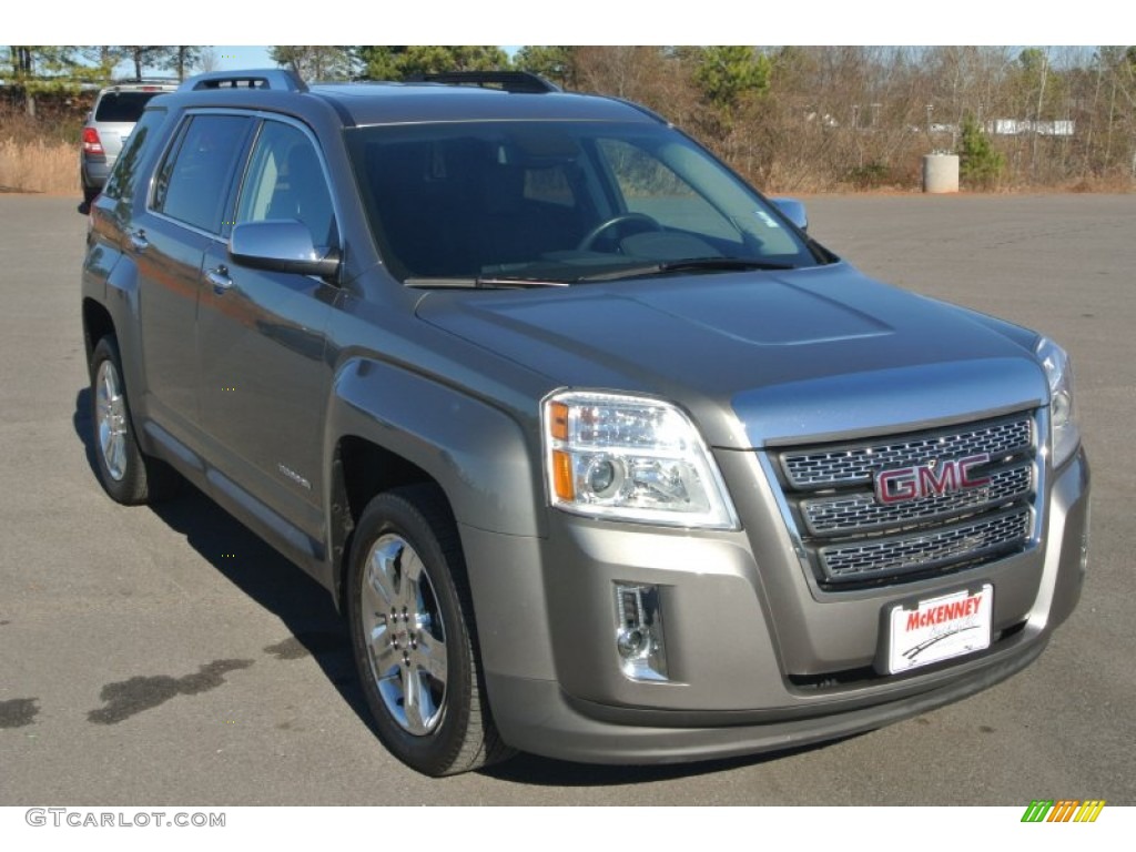 2012 Terrain SLT AWD - Mocha Steel Metallic / Jet Black photo #1
