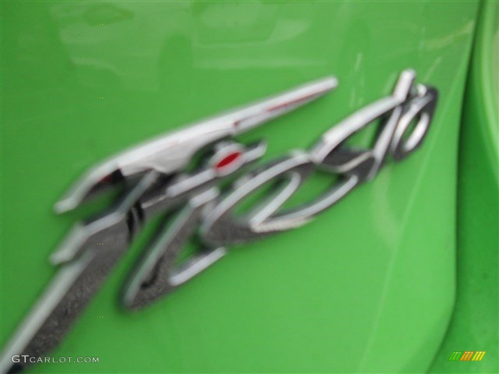 2014 Fiesta Titanium Sedan - Green Envy / Medium Light Stone photo #4