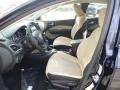 2015 Dodge Dart Light Frost Beige/Pearl Accent Stitching Interior Front Seat Photo