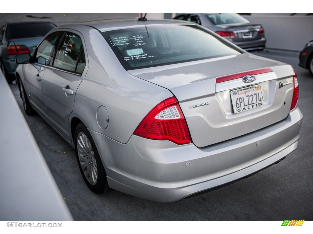 2010 Fusion Hybrid - Brilliant Silver Metallic / Charcoal Black photo #5