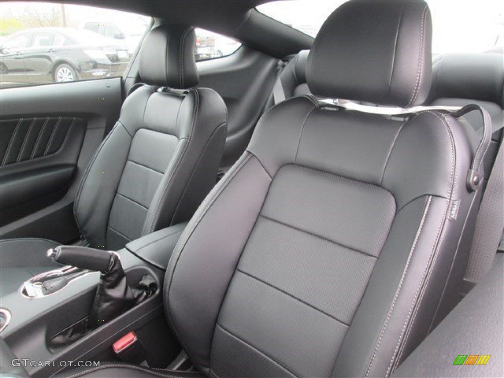 2015 Mustang GT Premium Coupe - Black / Ebony photo #11