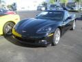 2009 Black Chevrolet Corvette Coupe  photo #2