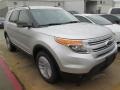 2015 Ingot Silver Ford Explorer XLT  photo #1