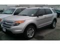2015 Ingot Silver Ford Explorer XLT  photo #6