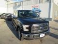 2015 Tuxedo Black Metallic Ford F150 Lariat SuperCrew 4x4  photo #2