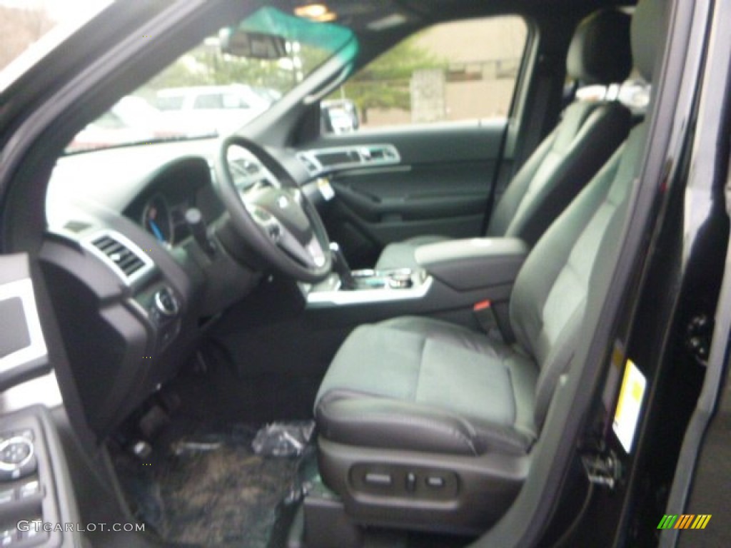 2015 Explorer XLT 4WD - Tuxedo Black / Charcoal Black photo #12