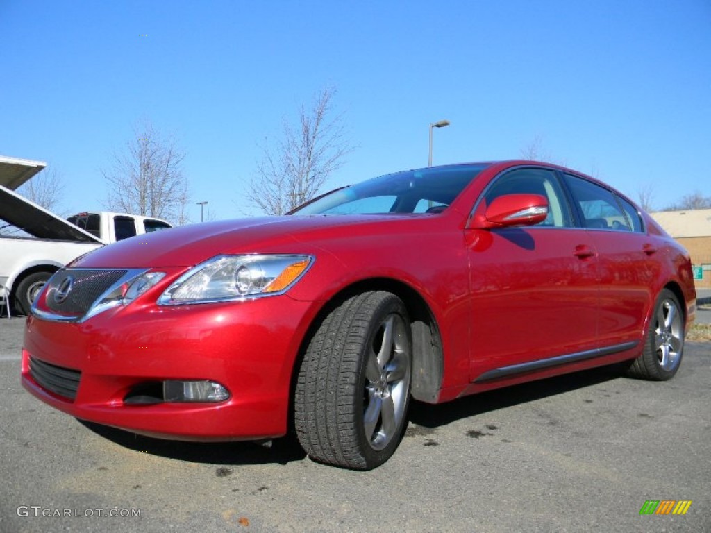 Matador Red Mica 2008 Lexus GS 350 Exterior Photo #100234892