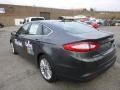 2015 Magnetic Metallic Ford Fusion SE  photo #4