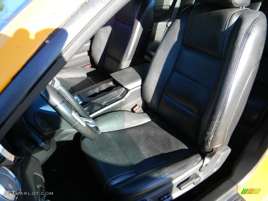 2007 Mustang V6 Premium Coupe - Grabber Orange / Dark Charcoal photo #18