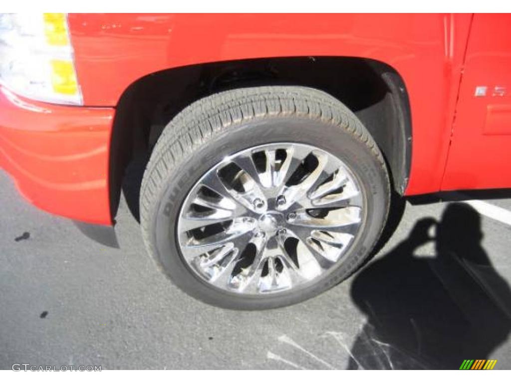 2009 Silverado 1500 LT Crew Cab - Victory Red / Ebony photo #3