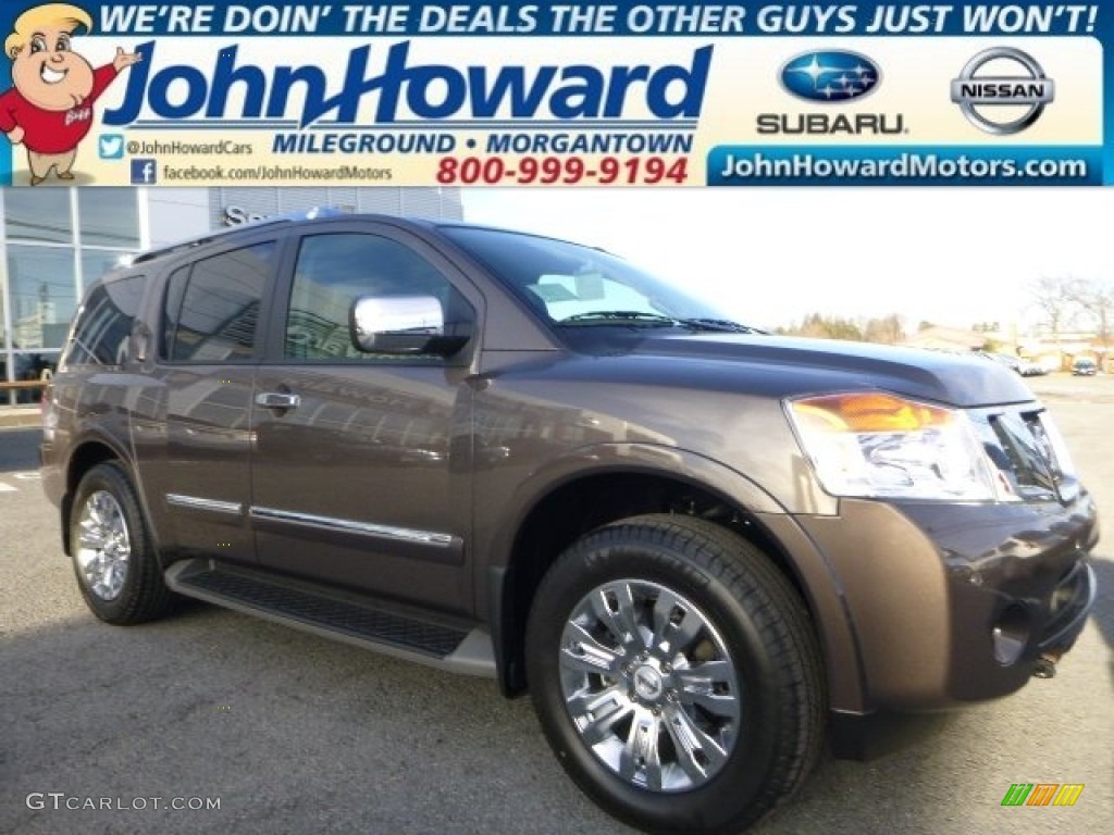 2015 Armada Platinum 4x4 - Java Metallic / Almond photo #1