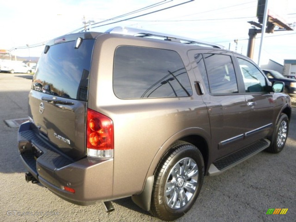 Java Metallic 2015 Nissan Armada Platinum 4x4 Exterior Photo #100241690