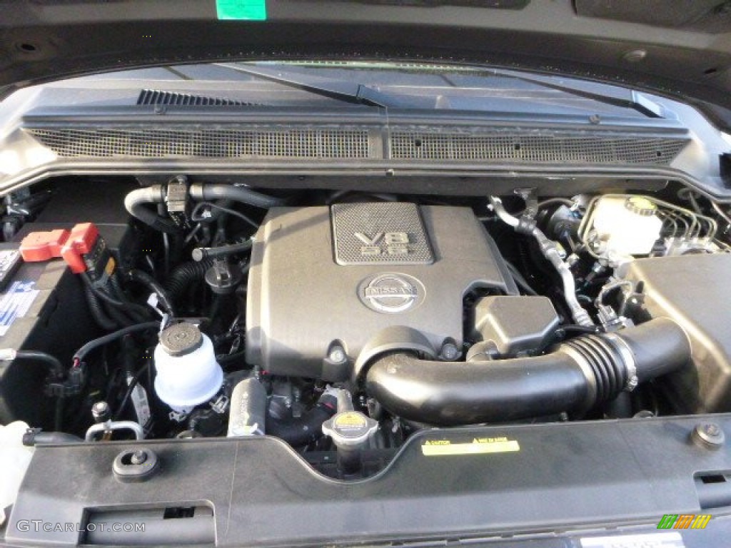 2015 Nissan Armada Platinum 4x4 5.6 Liter DOHC 32-Valve CVTCS V8 Engine Photo #100241939