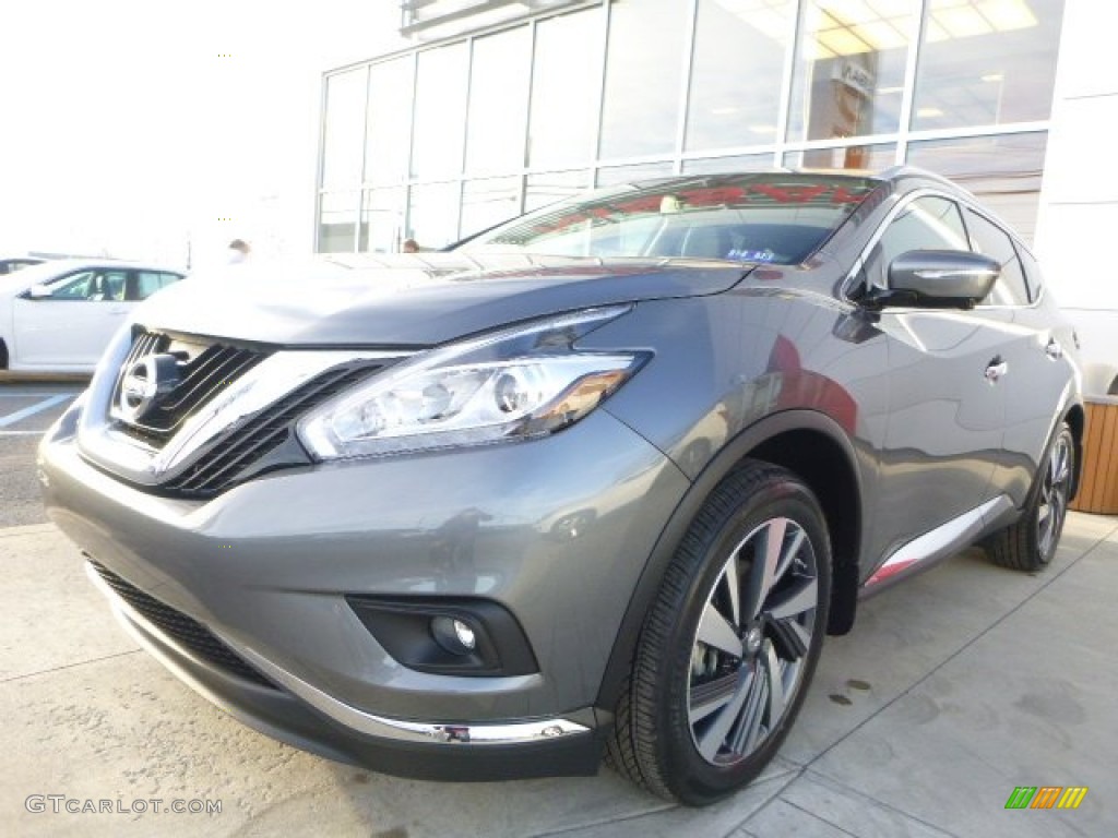 2015 Murano Platinum - Gun Metallic / Graphite photo #6