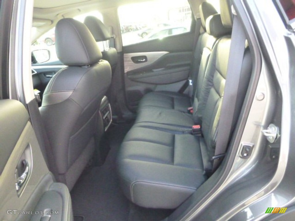 2015 Nissan Murano Platinum Rear Seat Photos