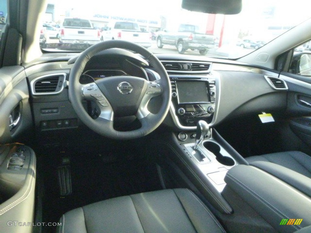 Graphite Interior 2015 Nissan Murano Platinum Photo #100242128