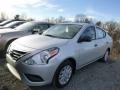 2015 Brilliant Silver Nissan Versa 1.6 S Sedan  photo #6