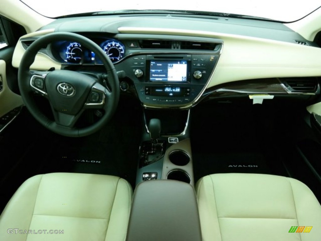 2015 Toyota Avalon XLE Premium Almond Dashboard Photo #100242695