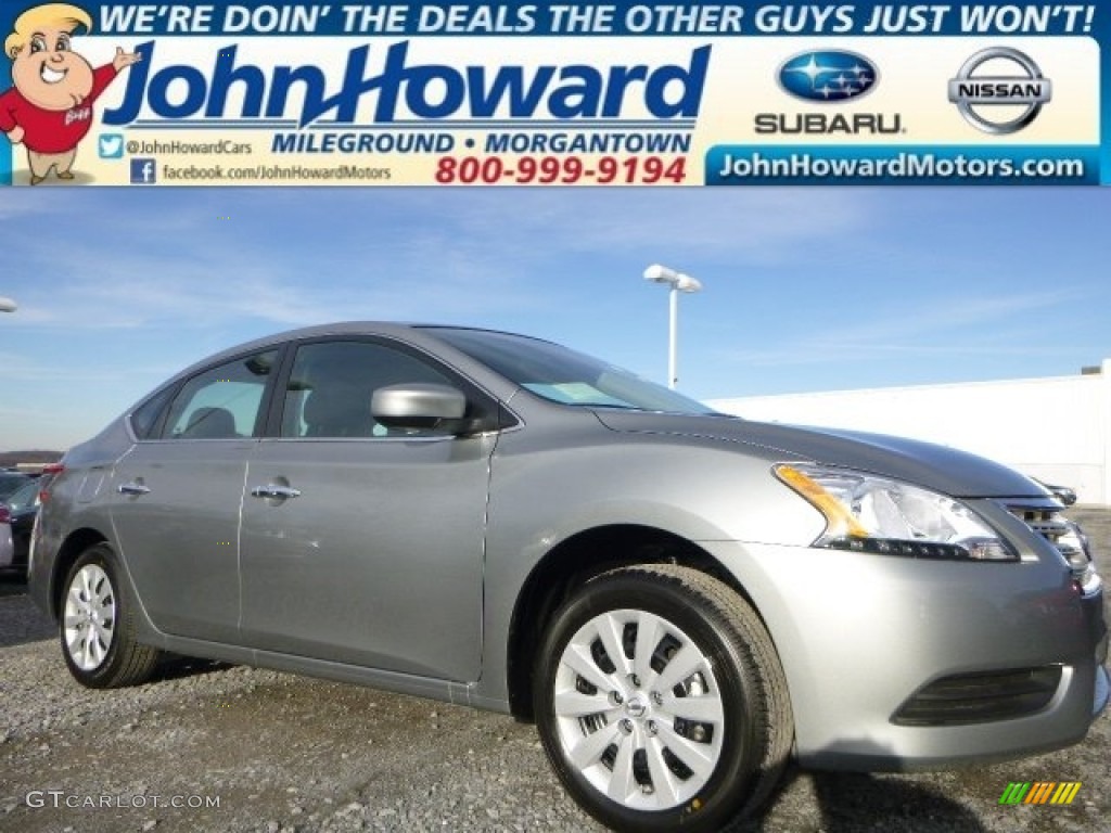 2014 Sentra SV - Magnetic Gray / Charcoal photo #1