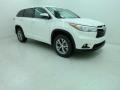 2015 Blizzard Pearl White Toyota Highlander LE  photo #4