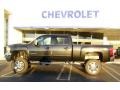 2009 Black Granite Metallic Chevrolet Silverado 2500HD LTZ Crew Cab 4x4  photo #1