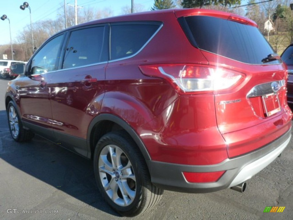 2013 Escape SEL 2.0L EcoBoost 4WD - Ruby Red Metallic / Medium Light Stone photo #14