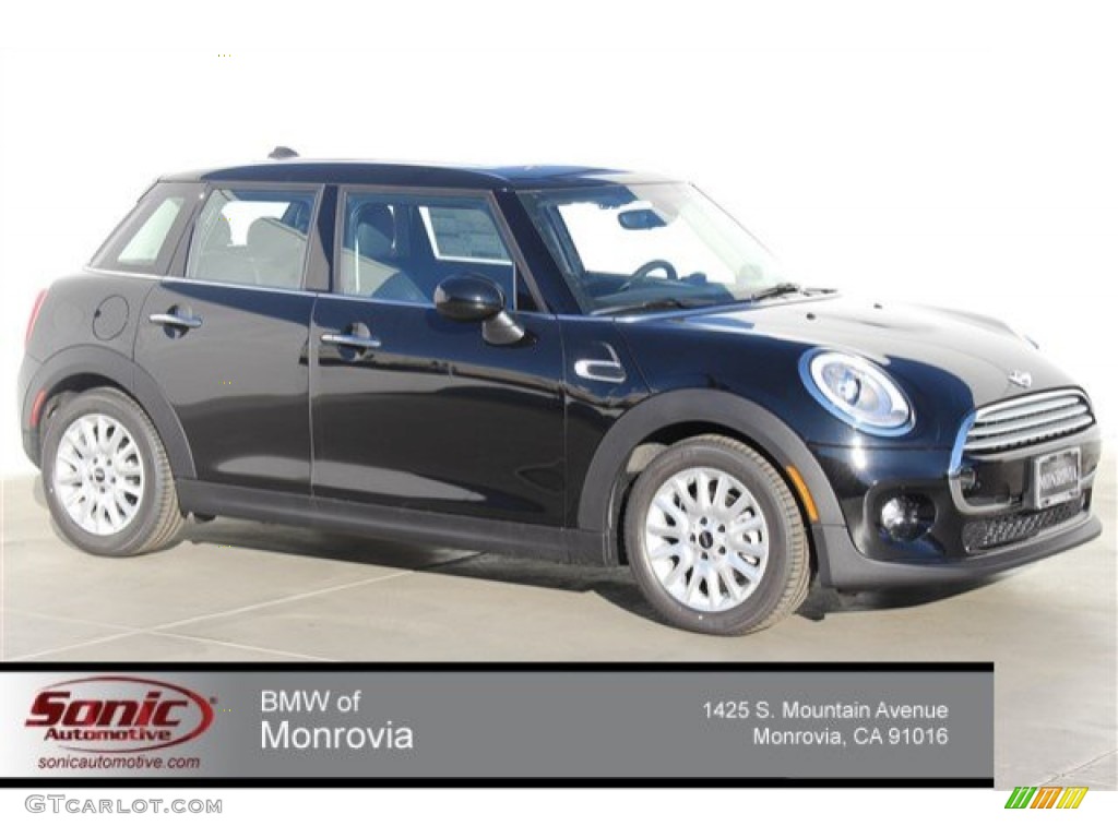 2015 Cooper Hardtop 4 Door - Midnight Black Metallic / Carbon Black photo #1