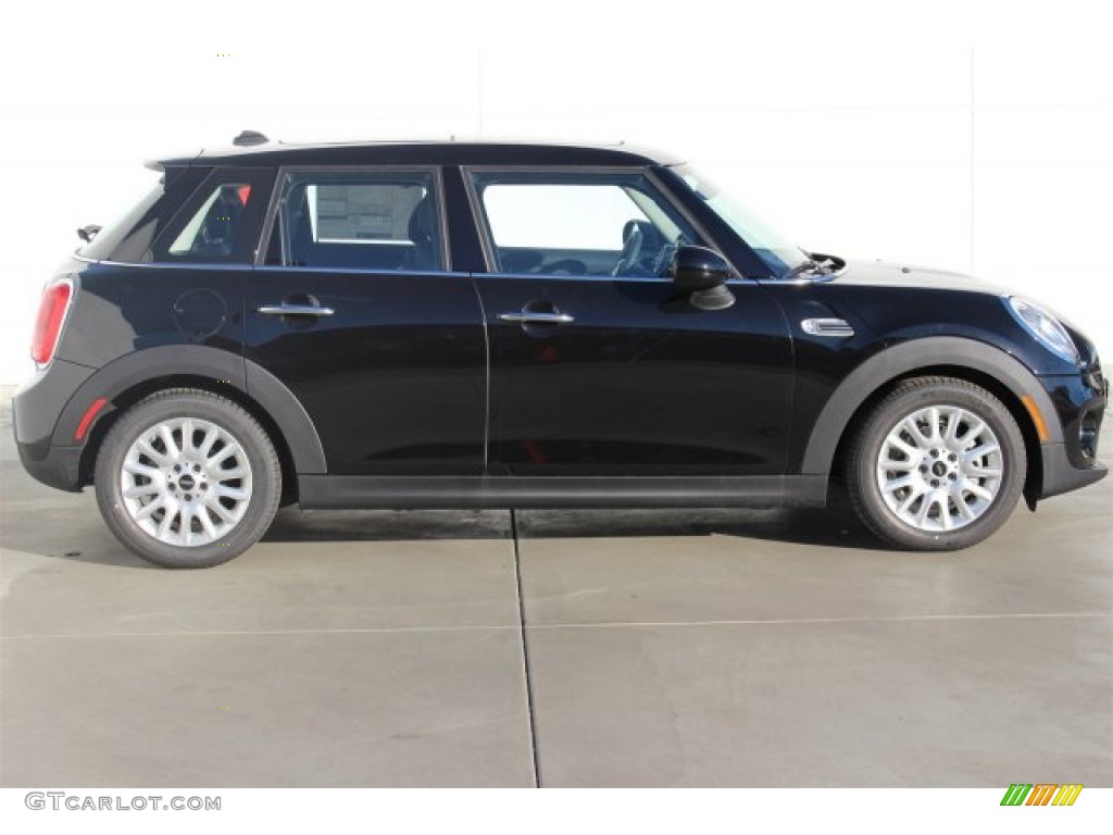 Midnight Black Metallic 2015 Mini Cooper Hardtop 4 Door Exterior Photo #100248071