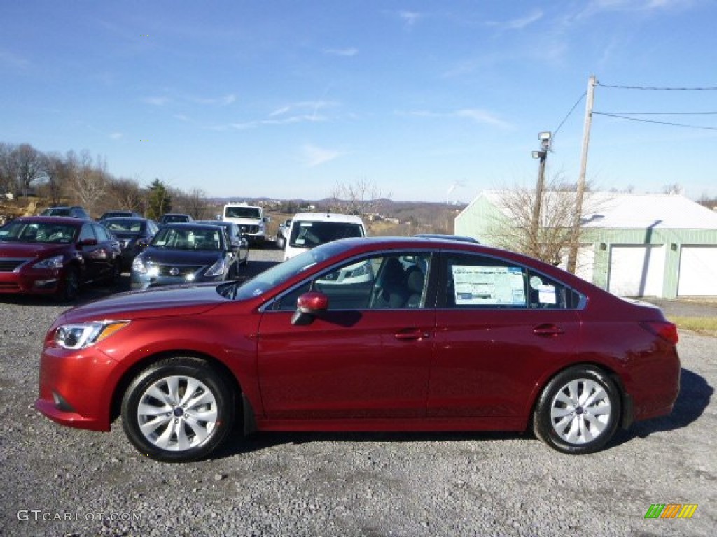 2015 Legacy 2.5i Premium - Venetian Red Pearl / Slate Black photo #4