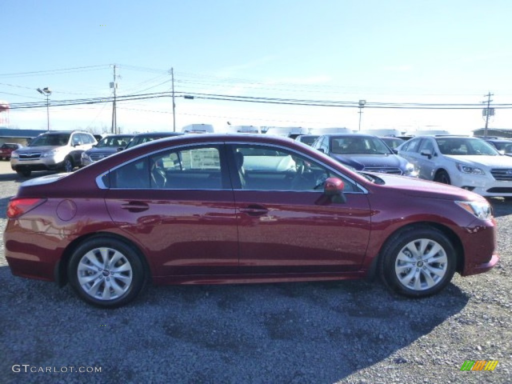 2015 Legacy 2.5i Premium - Venetian Red Pearl / Slate Black photo #7