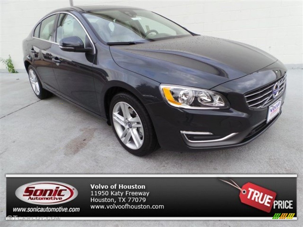 2015 S60 T5 Drive-E - Savile Grey Metallic / Soft Beige photo #1