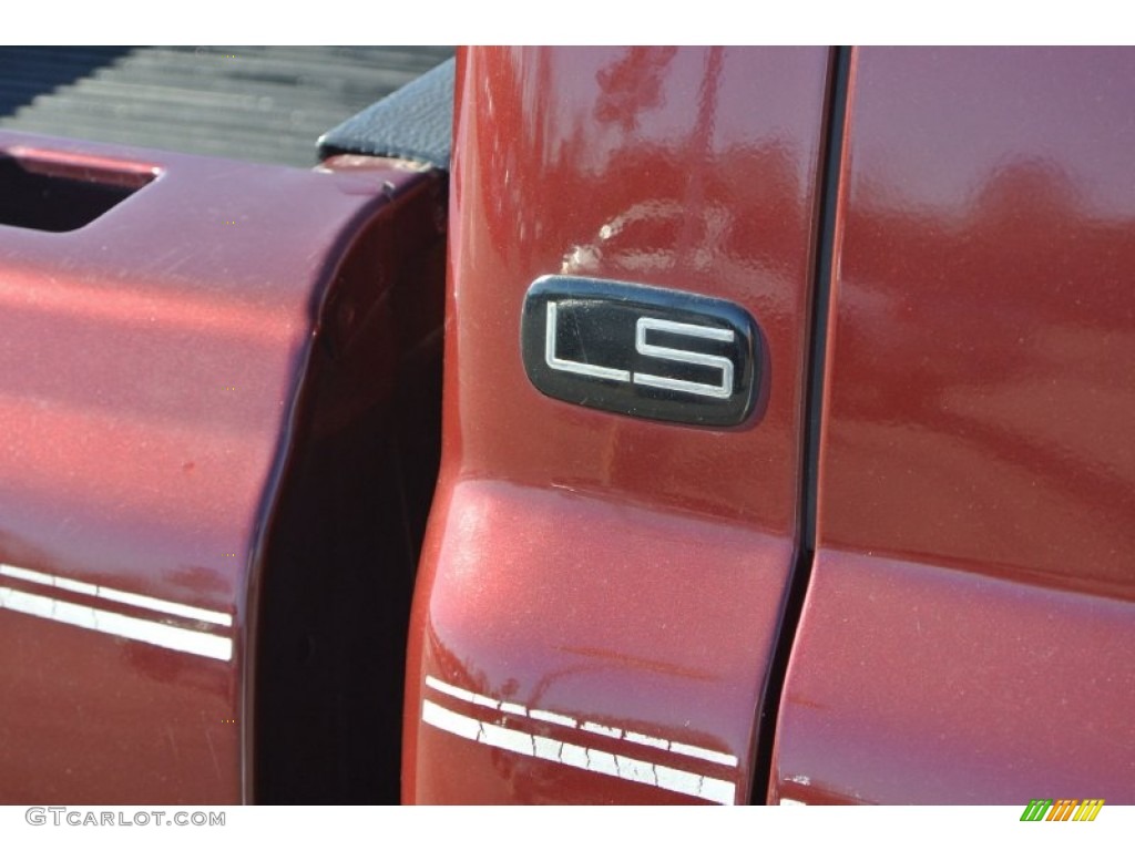 1999 Silverado 1500 LS Extended Cab - Dark Carmine Red Metallic / Graphite photo #19
