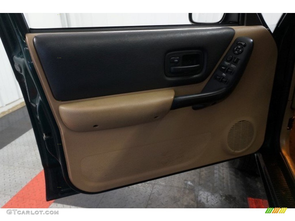 1999 Cherokee Classic 4x4 - Forest Green Pearl / Camel photo #12