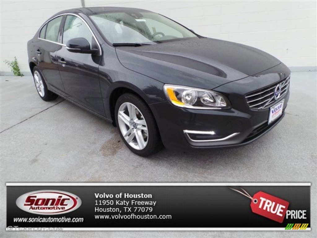 2015 S60 T5 Drive-E - Savile Grey Metallic / Soft Beige photo #1