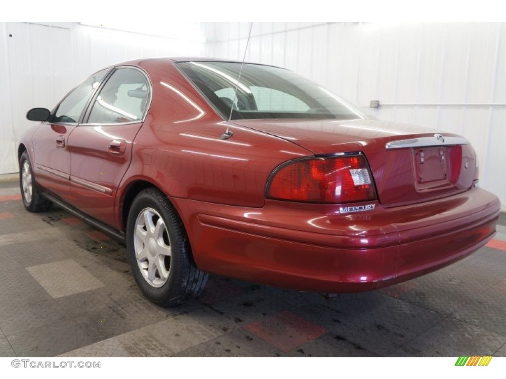 2003 Sable LS Premium Sedan - Matador Red Metallic / Medium Graphite photo #10