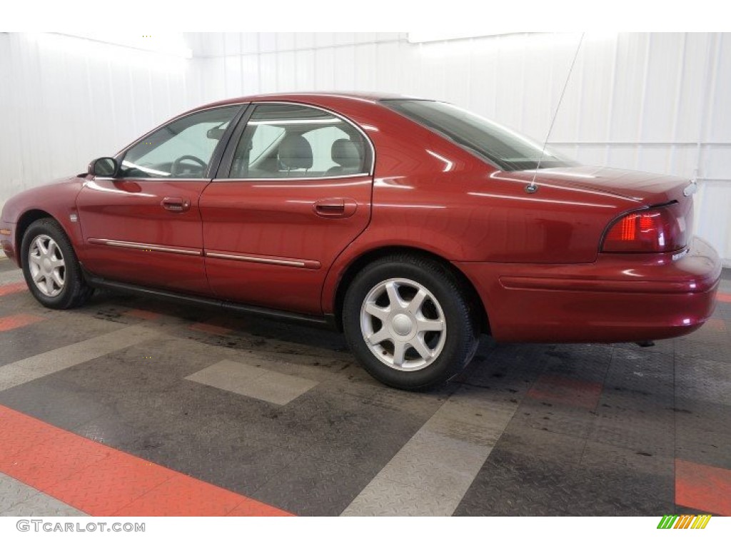 2003 Sable LS Premium Sedan - Matador Red Metallic / Medium Graphite photo #11