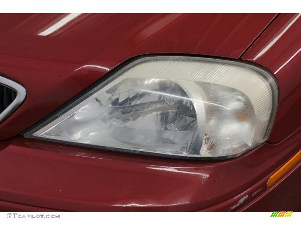 2003 Sable LS Premium Sedan - Matador Red Metallic / Medium Graphite photo #37