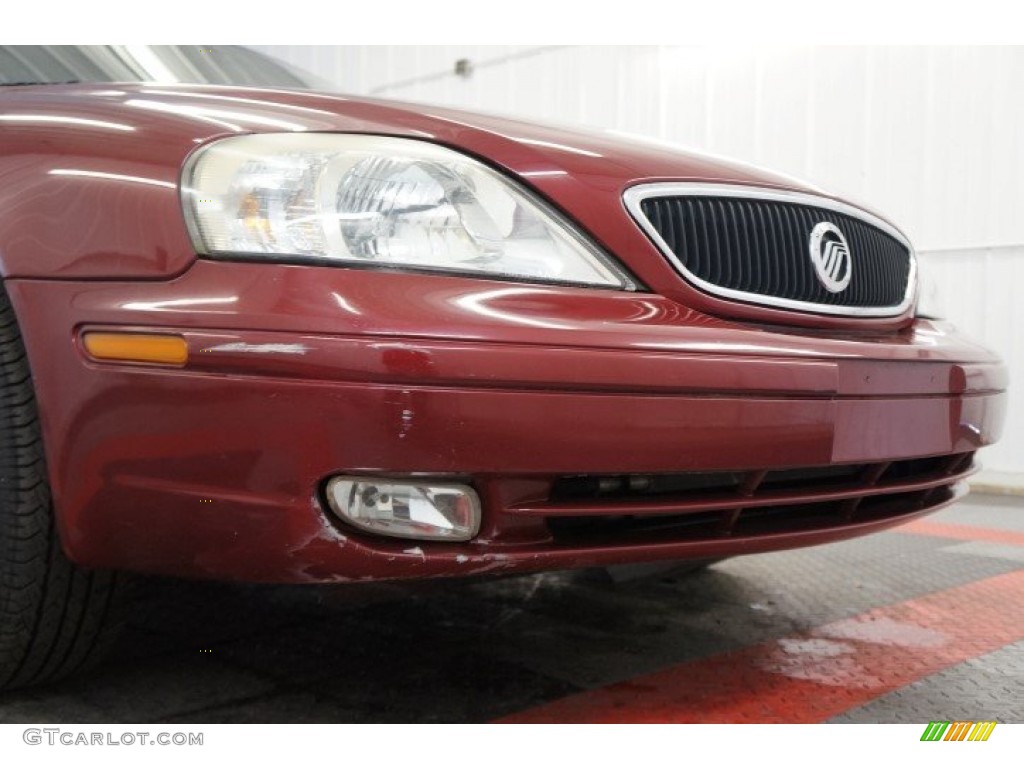 2003 Sable LS Premium Sedan - Matador Red Metallic / Medium Graphite photo #39